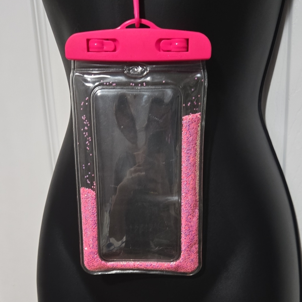 Waterproof Pink Phone Pouch